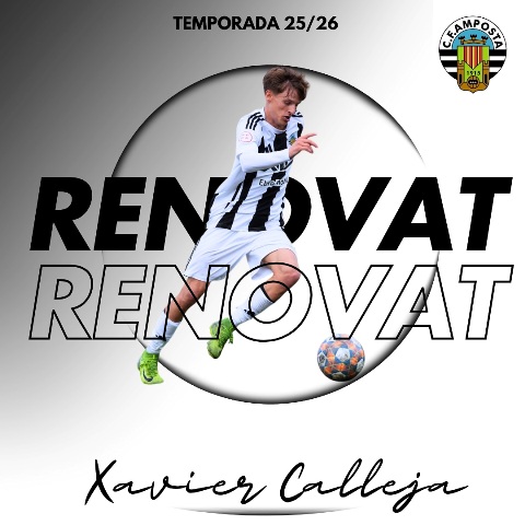RENOVACI PRIMER EQUIP: XAVIER CALLEJA